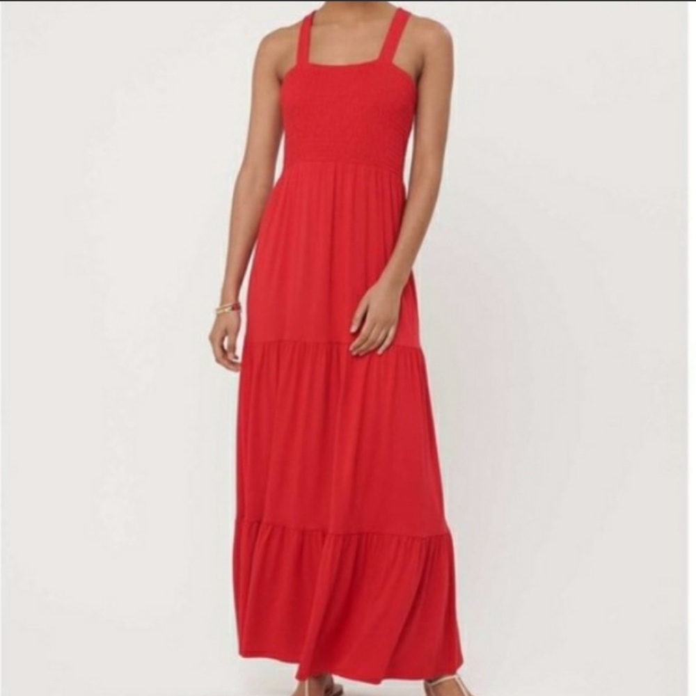 Red Long Summer Dress